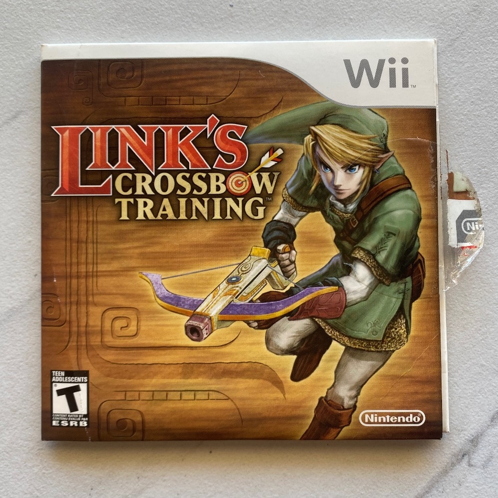 Nintendo Wii Link's Crossbow Training Video Game